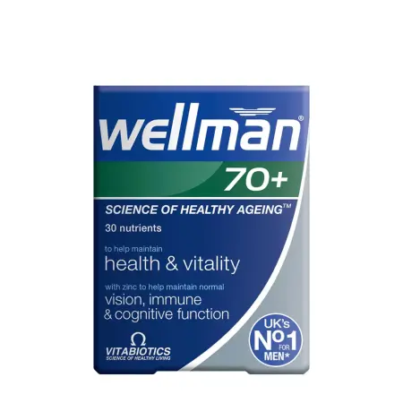 Vitabiotics Wellman 70+ (30 Tablets) - Vitabiotics
