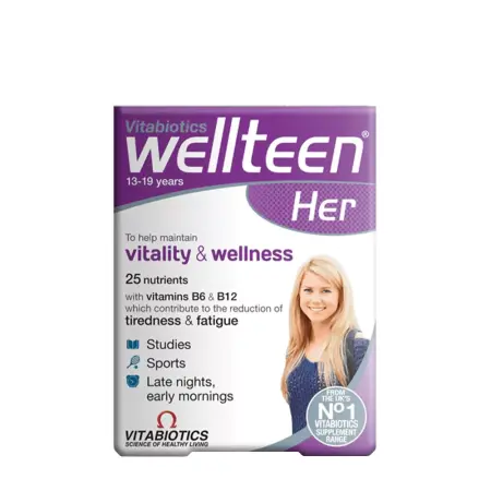 Vitabiotics Wellteen Her (30 Tablets) - Vitabiotics