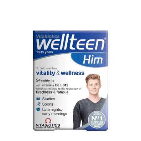 Vitabiotics Wellteen Him (30 Tablets) - Vitabiotics