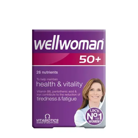Vitabiotics Wellwoman 50+ (30 Tablets) - Vitabiotics