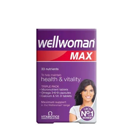 Vitabiotics Wellwoman Max (84 Capsules) - Vitabiotics