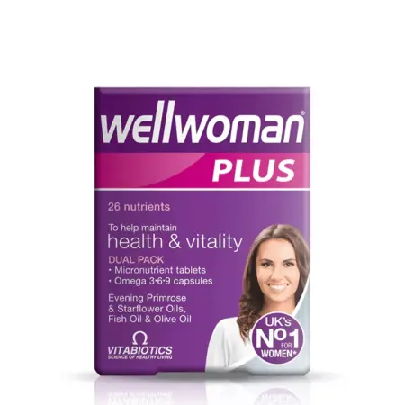 Vitabiotics Wellwoman Plus Omega 3-6-9 (56 Tablets) - Vitabiotics