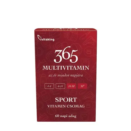 Vitaking 365 Multivitamin Sport Pack (60 Packs) - Vitaking