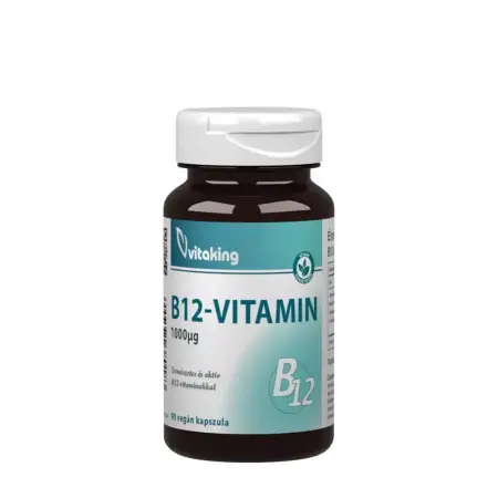 Vitaking Active Vitamin B12 1000 mcg (90 Capsules) - Vitaking