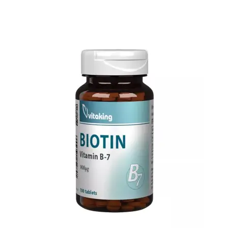 Vitaking B7 Biotin 900 mcg (100 Tablets) - Vitaking