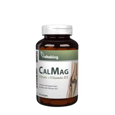 Vitaking CalMag Citrate +Vitamin D3 (90 Softgels) - Vitaking