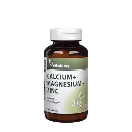 Vitaking CalMag-Zinc (Calcium +Magnesium +Zinc) (100 Tablets) - Vitaking