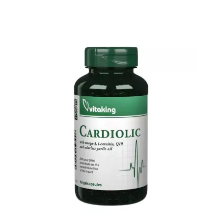 Vitaking Cardiolic® – Heart Support Formula (60 Softgels) - Vitaking