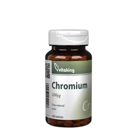 Vitaking Chromium 200 mcg (100 Tablets) - Vitaking