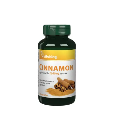 Vitaking Cinnamon 375 mg (90 Capsules) - Vitaking