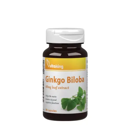 Vitaking Ginkgo Biloba 60mg Leaf Extract (90 Capsules) - Vitaking