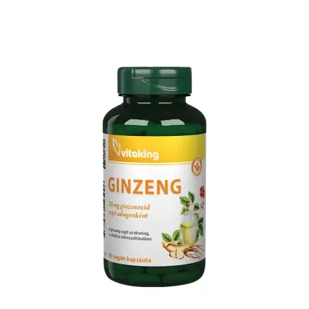 Vitaking Ginseng Extract 100 mg (90 Capsules) - Vitaking