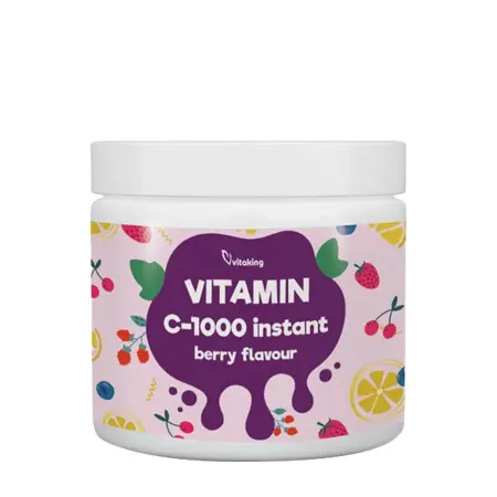 Vitaking Instant Supreme Vitamin C Powder (400 g, Blackberry) - Vitaking