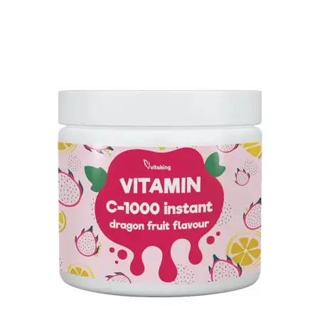 Vitaking Instant Supreme Vitamin C Powder (400 g, Dragon Berry) - Vitaking