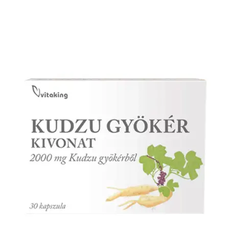 Vitaking Kudzu Extract 70 mg - 2000 mg of Kudzu Root (30 Capsules) - Vitaking