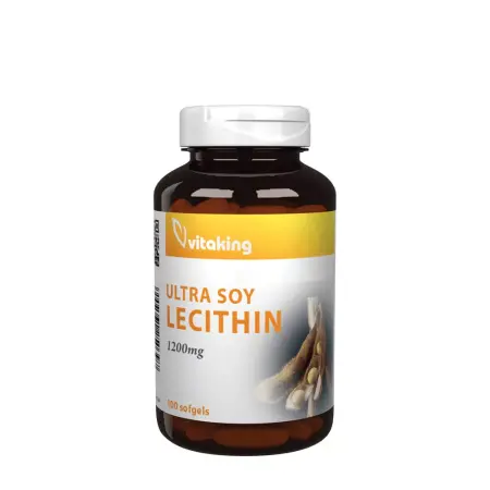 Vitaking Lecithin Ultra Soy 1200 mg (100 Softgels) - Vitaking