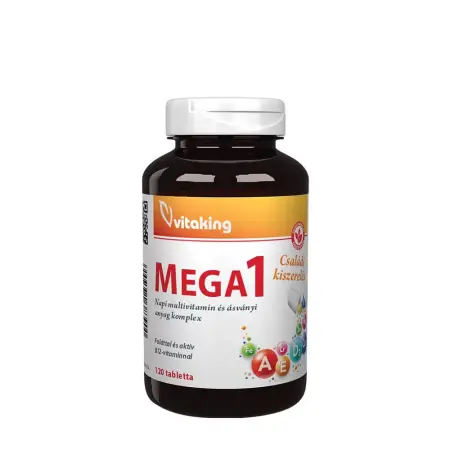 Vitaking Mega-1 Multivitamin (120 Tablets) - Vitaking