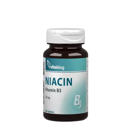 Vitaking Niacin B-3 10 mg (100 Tablets) - Vitaking