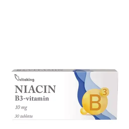 Vitaking Niacin B-3 10 mg (30 Tablets) - Vitaking
