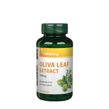 Vitaking Olive leaf Extract 500 mg (60 Capsules) - Vitaking