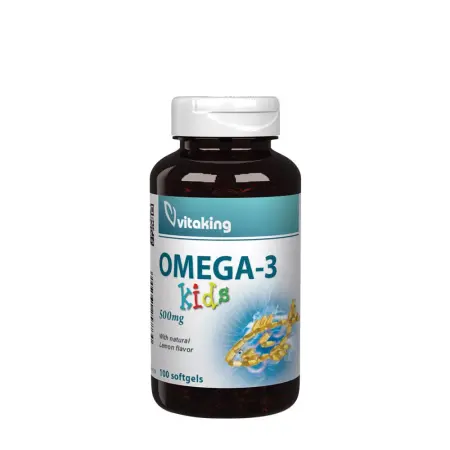 Vitaking Omega-3 kids 500 mg (100 Softgels) - Vitaking