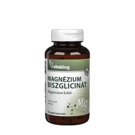 Vitaking Organic Magnesium Bisglycinate (80 Capsules) - Vitaking
