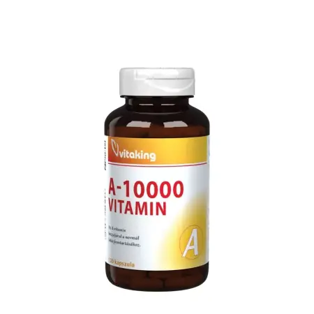 Vitaking Viamin A 10 000 IU (120 Capsules) - Vitaking