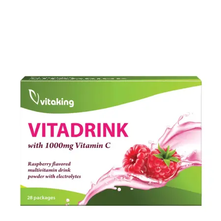 Vitaking Vitadrink Multivitamin (28 Packs, Raspberry) - Vitaking