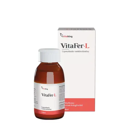 Vitaking VitaFer-L Iron Syrup (120 ml, Pineapple) - Vitaking