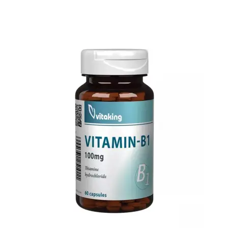 Vitaking Vitamin-B1 100 mg (60 Capsules) - Vitaking