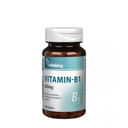 Vitaking Vitamin-B1 250 mg (100 Tablets) - Vitaking