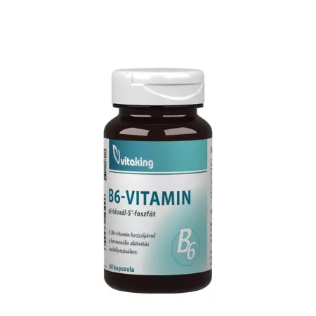 Vitaking Vitamin B6 (P5P) (60 Capsules) - Vitaking