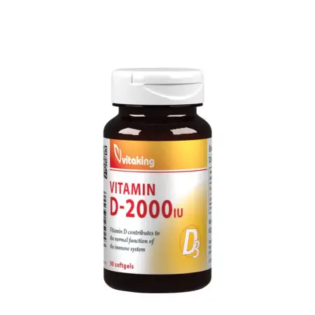 Vitaking Vitamin D-2000 (90 Softgels) - Vitaking