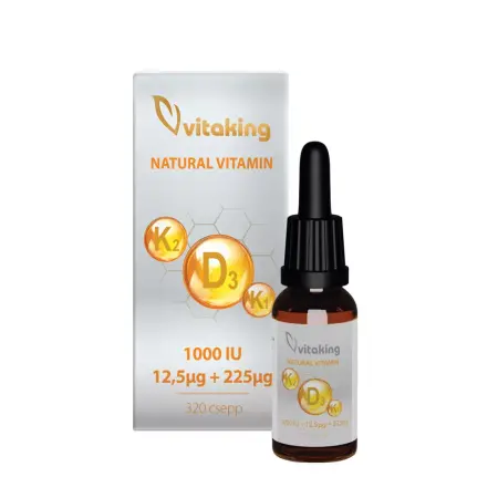 Vitaking Vitamin D3+K2+K1 drops (10 ml) - Vitaking