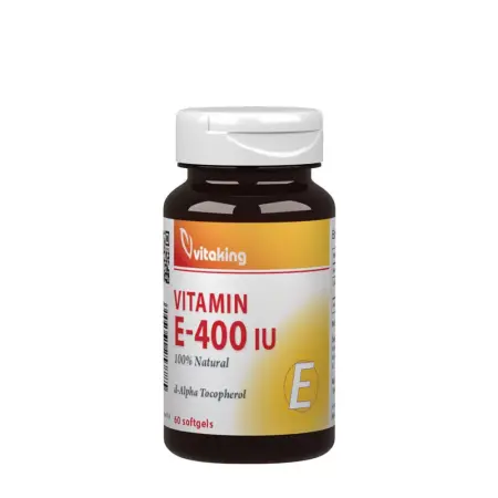 Vitaking Vitamin E-400 IU (60 Softgels) - Vitaking