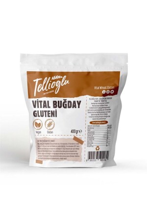 Vital Wheat Gluten 400 gr - Tellioğlu