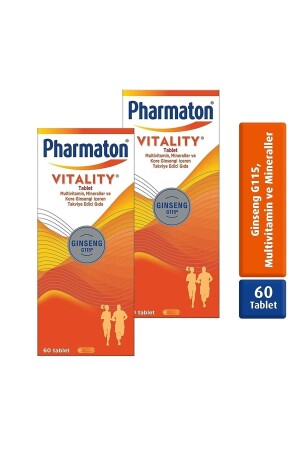 Vitality 60 Tablets 2 Pieces - Pharmaton