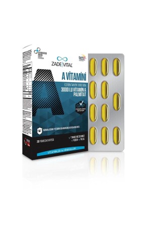 Vitamin A 30 Capsules - Zade Vital