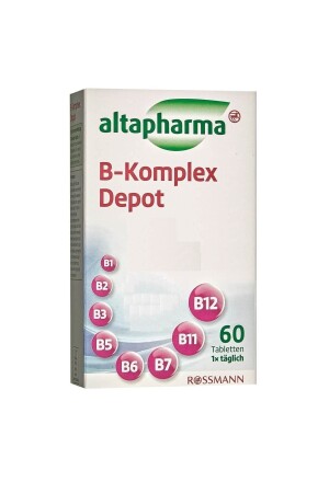 Vitamin B Complex Tablet 60 Pieces - Altapharma
