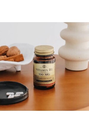 Vitamin B1 (THIAMIN) 100 Mg 100 Capsules 033984029507 - Solgar