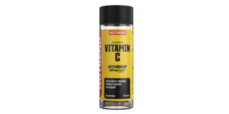 Vitamin C mit Hagebutte - 60 Kapseln - Nutrend