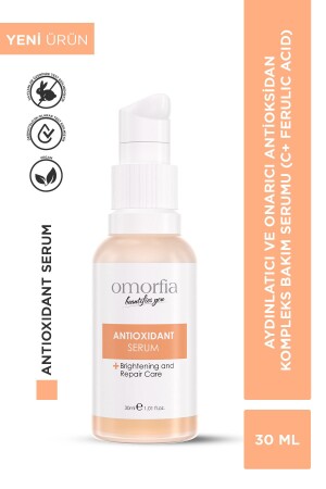 Aydınlatıcı & Onarıcı & Leke Karşıtı Antioksidan Kompleks Bakım Serumu ( C Ferulic Acid ) 30 ml 5253 - OMORFİA