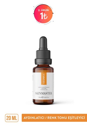 Vitamin C Serum Brightening Color Tone Equalizer 20 Ml (sodium Ascorbyl Phosphate, Niacinamide, Ha) S100001 - SkinMaster