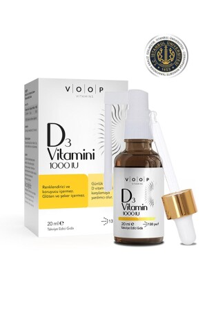 فيتامين د3 من MNZ 1000 IU رش- قطرة 20 مل 111 - VOOP
