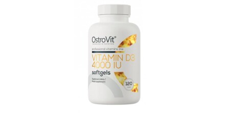 Vitamin D3 4000 - 120 Weichkapseln - OstroVit