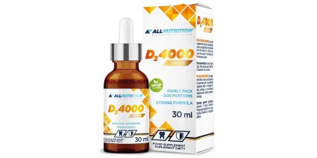 Vitamin D3 4000 Tropfen - POWERBODY