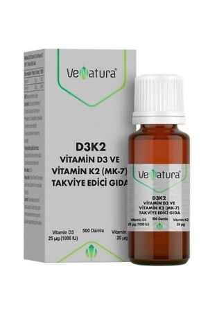 Vitamin D3 K2 Drops 20 ml 524 - Venatura