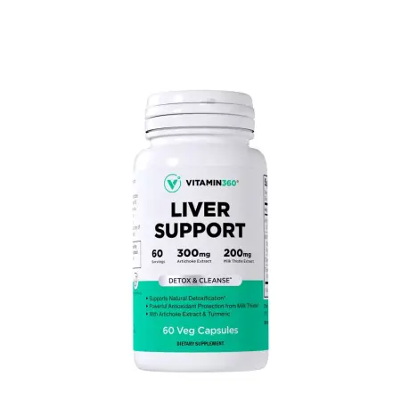 Vitamin360 Liver Support (60 Veg Capsules) - Vitamin360