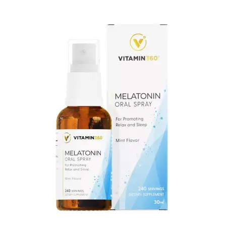 Vitamin360 Melatonin Oral Spray (30 ml, Mint Flavor) - Vitamin360