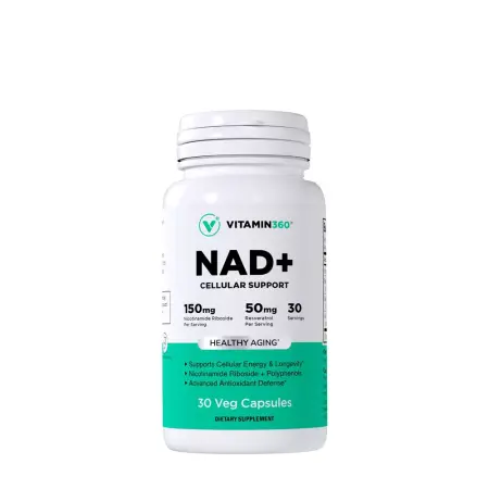 Vitamin360 NAD+ (30 Veg Capsules) - Vitamin360